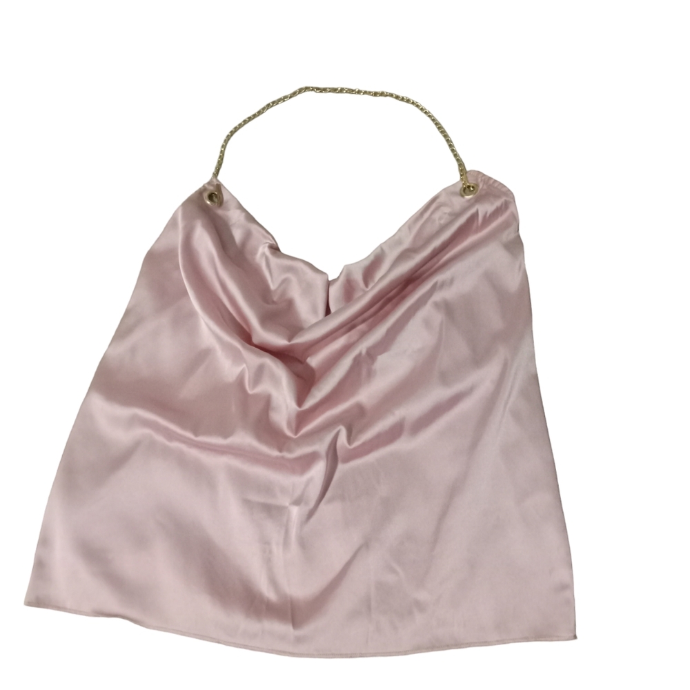 Women top tube strapless pink size large